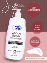 Cool & Cool Cocoa Butter Body Lotion Set, 500ml, 6-Pieces