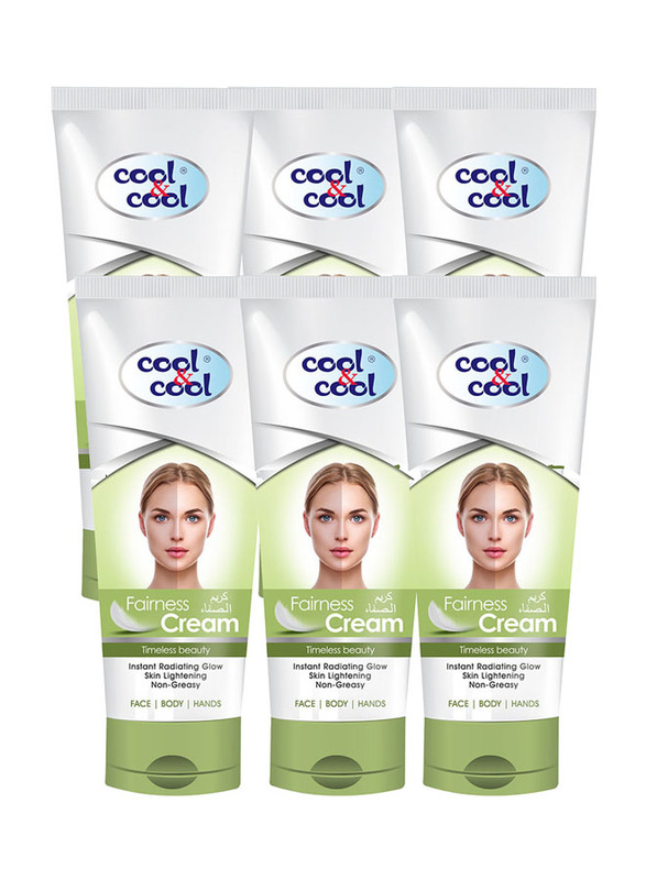 Cool & Cool Fairness Cream, 100ml, 6 Pieces