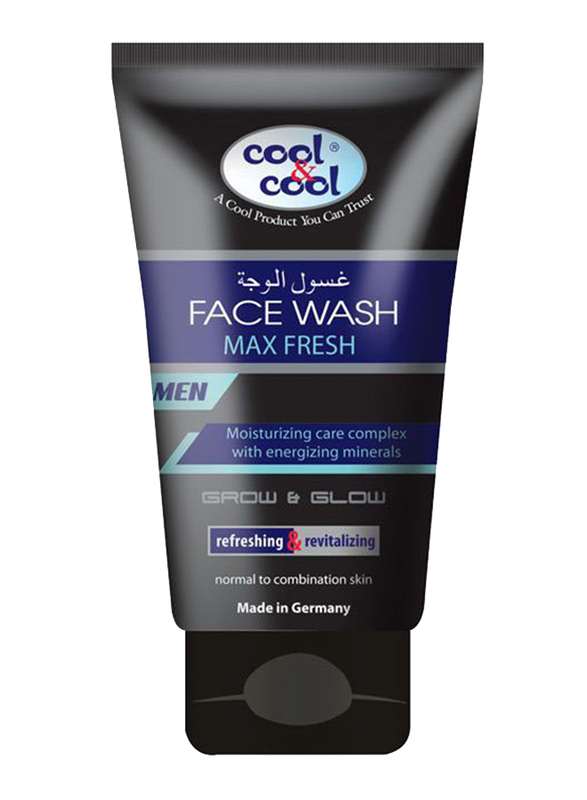 Cool & Cool Max Fresh Face Wash, 150ml