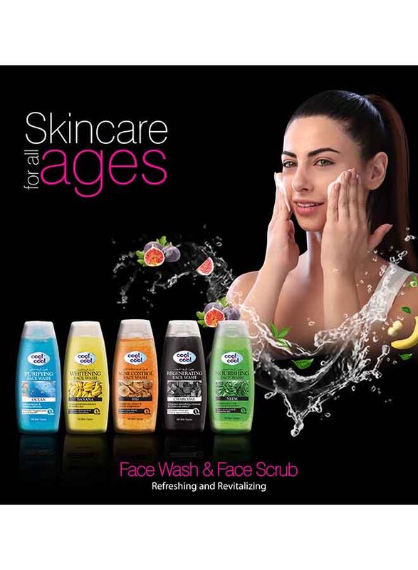 Cool & Cool Neem Nourishing Face Scrub, 200ml