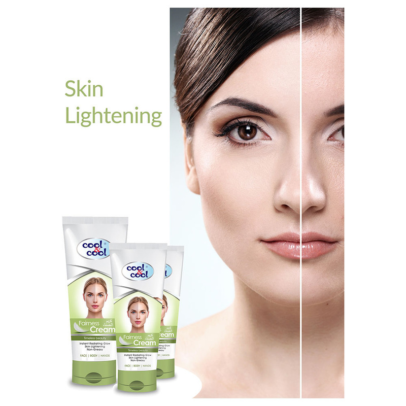 Cool & Cool Fairness Cream, 100ml, 4 Pieces