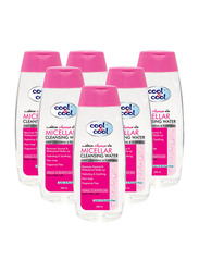Cool & Cool Micellar Cleansing Water, 200ml, 6 Pieces