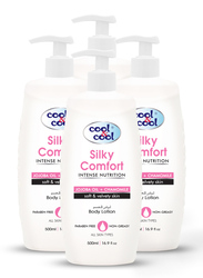 Cool & Cool Silky Comfort Body Lotion Set, 500ml, 4-Pieces