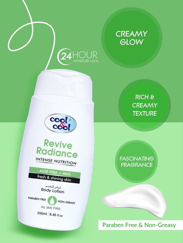 Cool & Cool Revive Radiance Body Lotion Set, 250ml, 2-Pieces