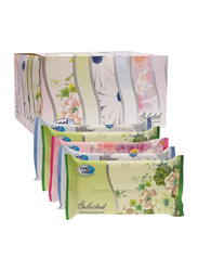 Cool & Cool Selected Facial Tissue, 2 Ply x 24 Sheets x 5 Pieces, White