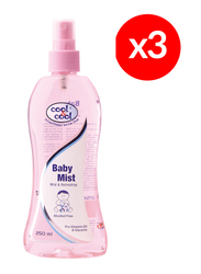 Cool & Cool 3-Pieces Baby Mist Pink, 250ml