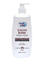Cool & Cool Cocoa Butter Body Lotion, 500ml