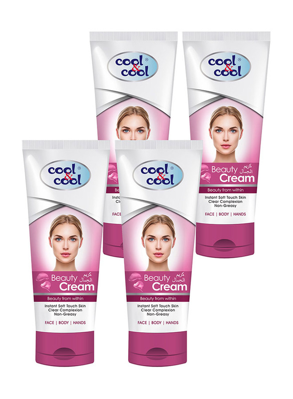 Cool & Cool Beauty Cream, 50ml, 4 Pieces