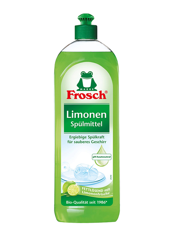 

Frosch Liquid Green Lemon Dishwashing, 750ml