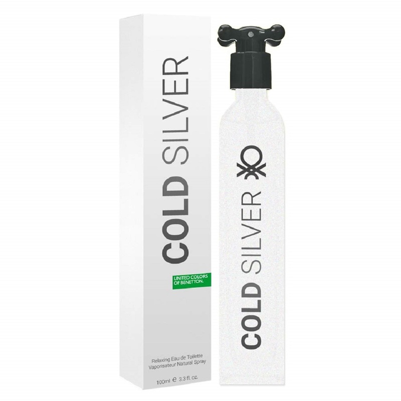 

BENETTON COLD SILVER M EDT Perfume 100ML FOR MEN