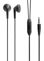 BlackBerry Universal Stereo 3.5mm Jack In-Ear Headphones with Mic, Black