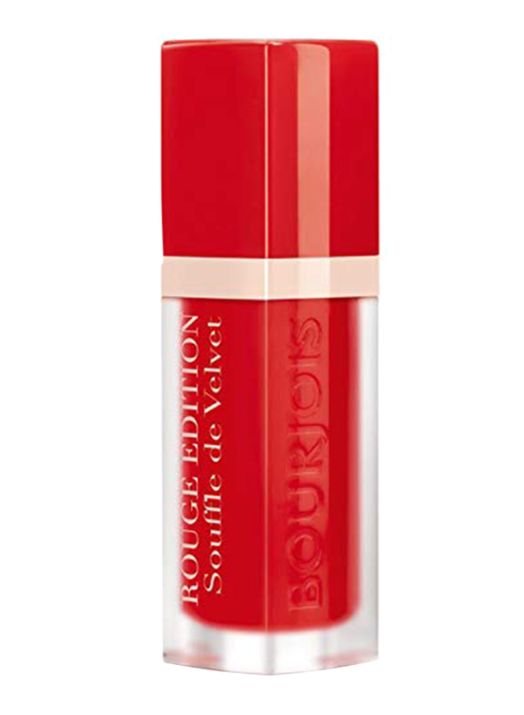 Bourjois Rouge Edition Souffle Velvet Lipstick, 02 Coquelicoh, Red