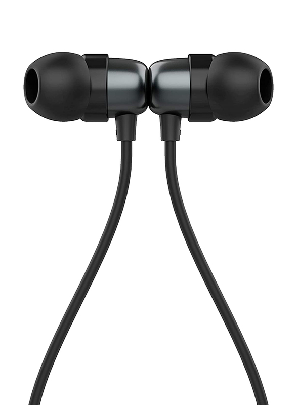 My Candy BHS-110 Wireless Sports In-Ear Headphones with Mic, Black