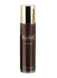 Korloff Paris Royal Oud Deodorant Unisex, 150 ml