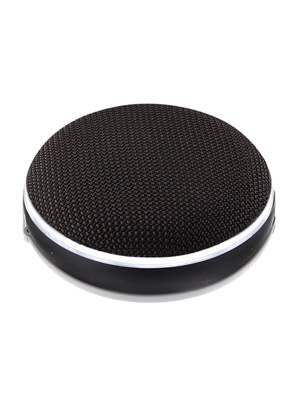 LG PH2 Splashproof Portable Bluetooth Speaker with LED Light, Black
