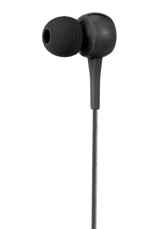 Kin Kyn K-28 3.5mm Jack In-Ear Headphones with Mic, Black