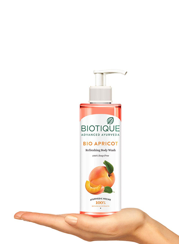 Biotique Advanced Ayurveda Bio Apricot Refreshing Body Wash, 200ml