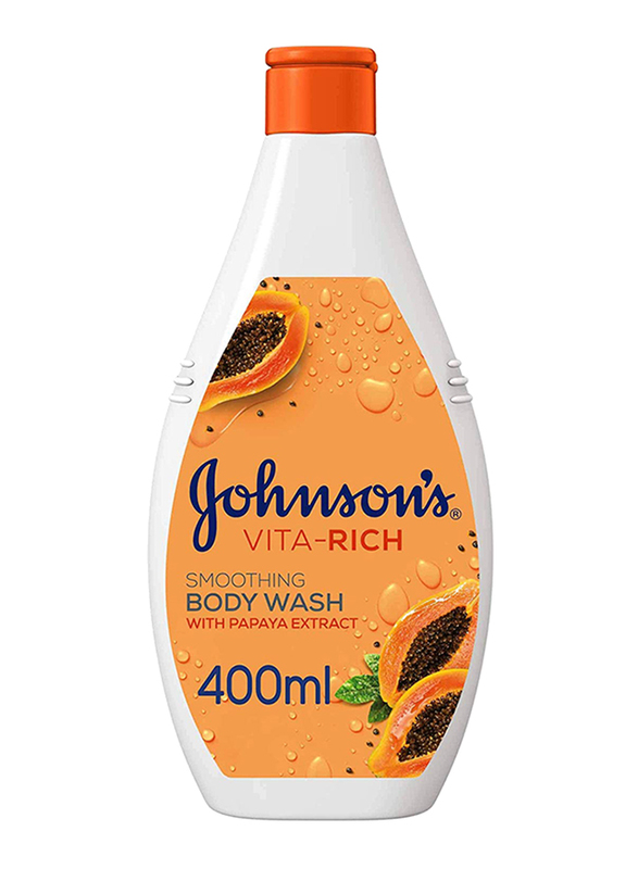 Johnson’s Smoothing Vita-Rich Body Wash, 400ml