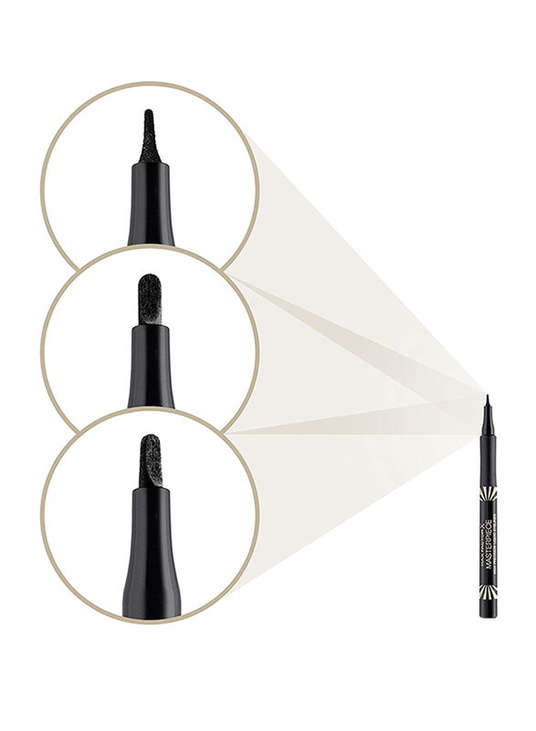 Max Factor Masterpiece High Precision Liquid Eyeliner, 1ml, 05 Black Onyx, Black