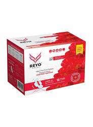 Reyo Normal Flow 240mm Sanitary Napkins, Large, 18 Pads