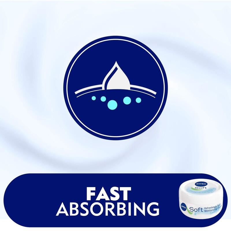 Nivea Refreshingly Soft Moisturizing Cream, 200ml