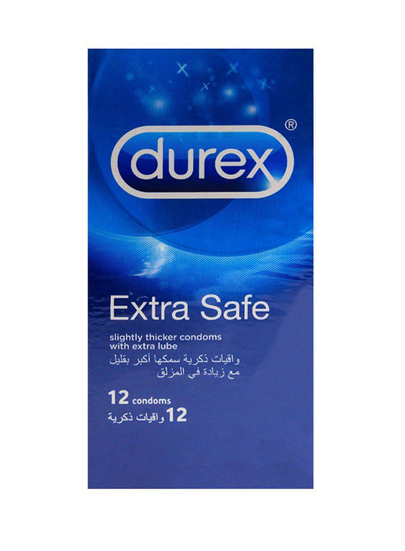 Durex Extra Safe Condom, 12 Pieces