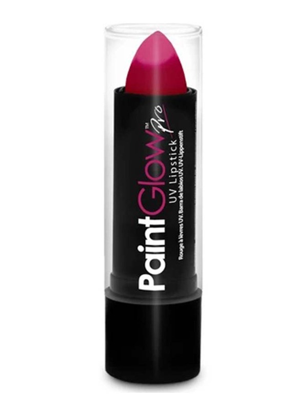 Paint Glow UV Lipstick, 4gm, Neon Pink