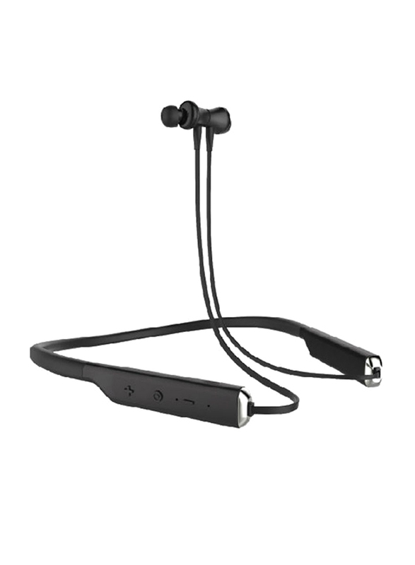 Switch WNB-1 Wireless Neckband In-Ear Headphones with Mic, Black
