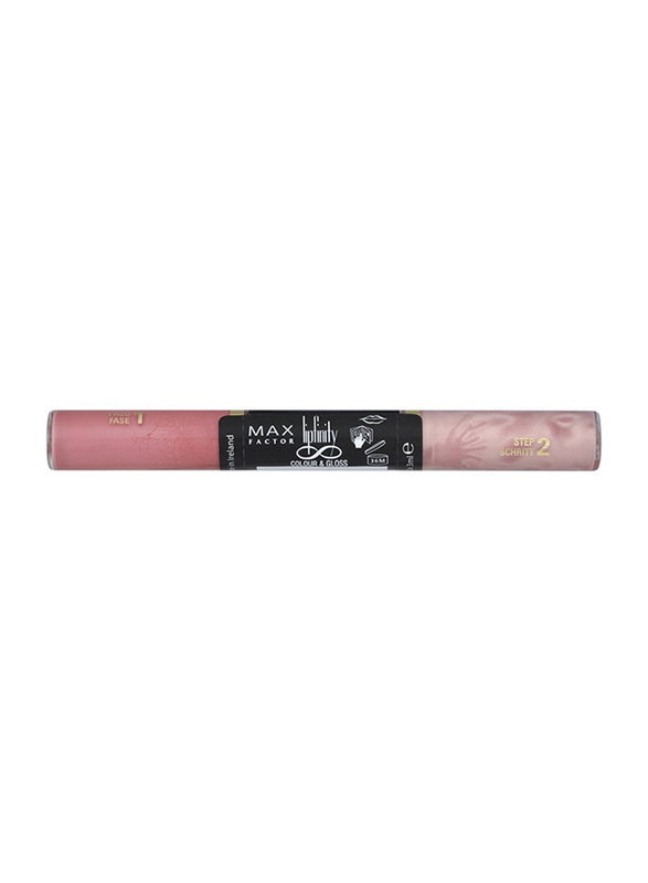 Max Factor Lipfinity Color and Lip Gloss for Women, 3ml, 500 Shimmering Pink