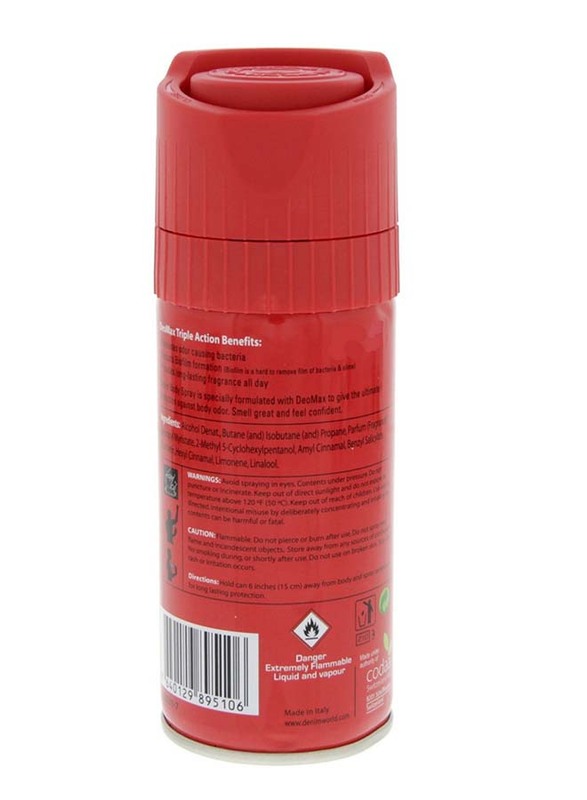 Denim Raw Passion Deodorant Body Spray for Men, 150ml