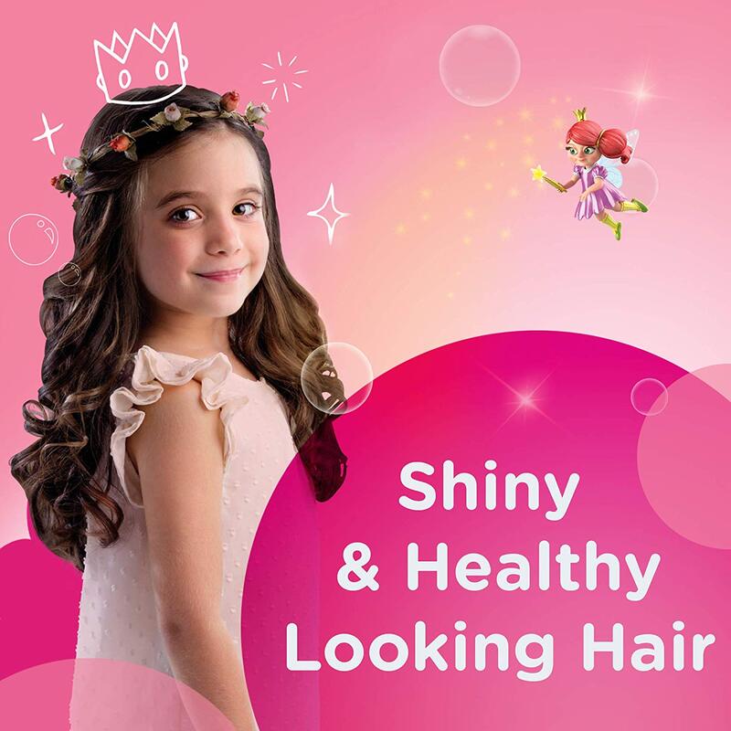 Johnson's Baby 200ml Shiny Drops Kids Conditioner Spray for Enhanced Shine and Silky Hair