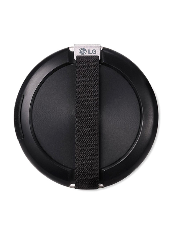 LG PH2 Splashproof Portable Bluetooth Speaker with LED Light, Black