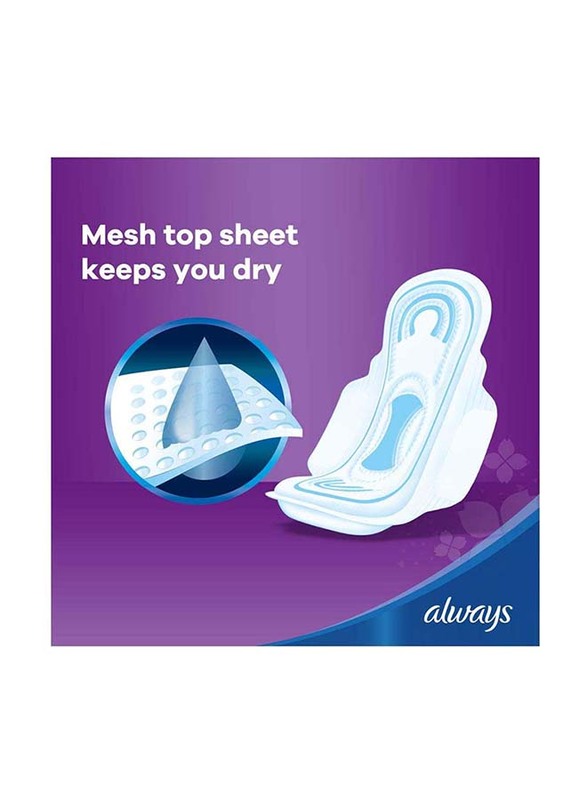 Always Maxi Thick Clean & Dry Sanitary Pads, Large, 60 Pads