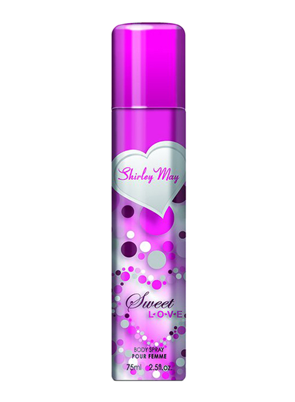 Shirley May Sweet Love Deodorant Spray for Women, 75ml