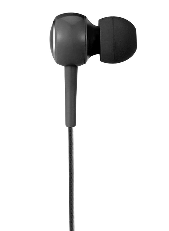 Kin Kyn K-28 3.5mm Jack In-Ear Headphones with Mic, Black
