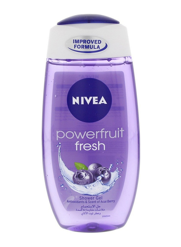 Nivea Powerfruit Fresh Body Shower Gel, 250ml