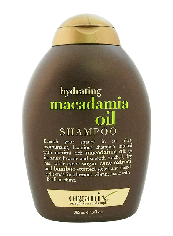 Ogx Hydrating Macadamia Oil Shampoo For All Hair Types 13oz Dubaistore Com Dubai