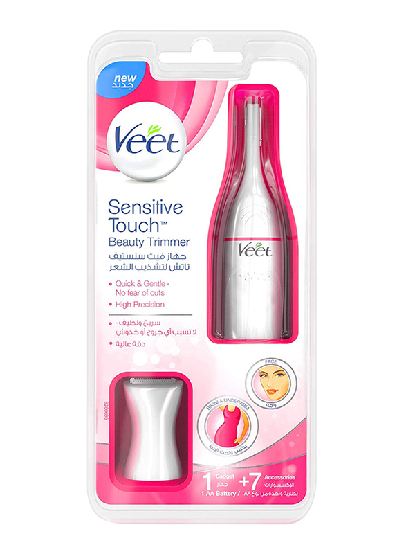 Veet Sensitive Touch Beauty Trimmer for Women, Grey