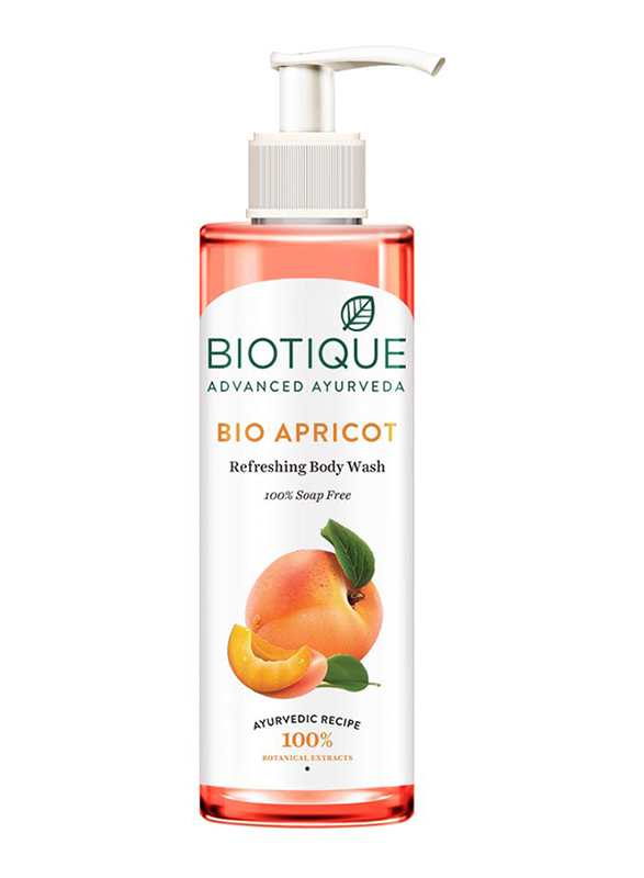 Biotique Advanced Ayurveda Bio Apricot Refreshing Body Wash, 200ml