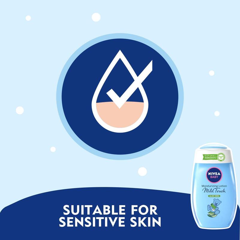 Nivea Baby 200ml Lotion with Mild Touch for Kids