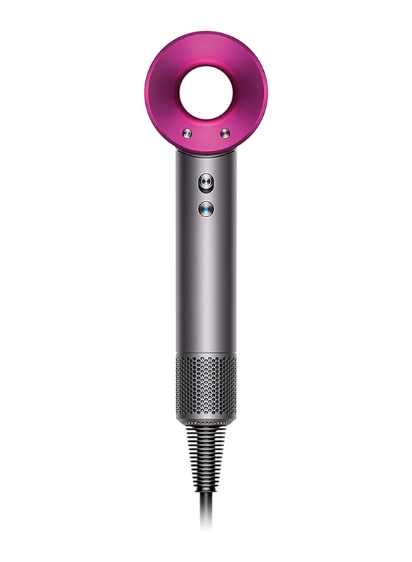 Dyson Supersonic Hair Dryer, 1600W, Iron/Fuchsia