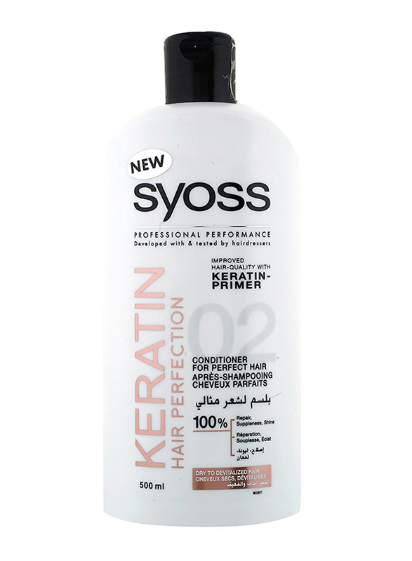 Syoss Keratin Primer Conditioner for Fine Hair, 500ml