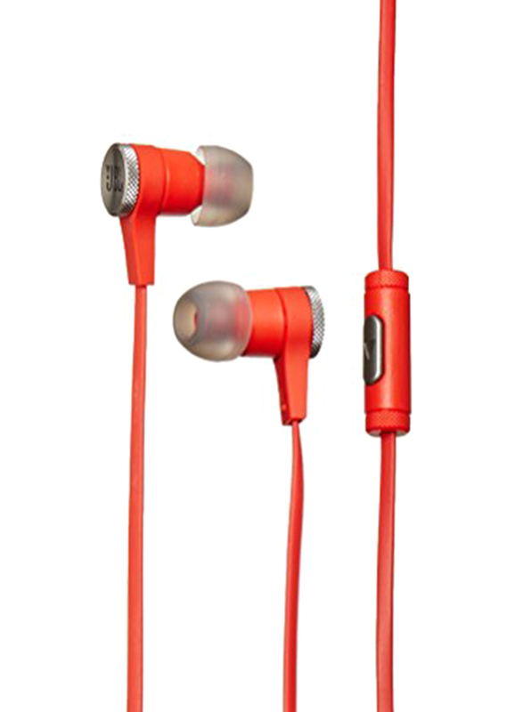 JBL Synchros E10 3.5 mm Jack In-Ear Stereo Headphones with Mic, Red