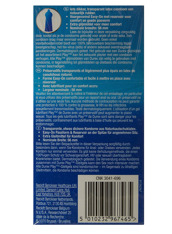 Durex Extra Safe Condom, 12 Pieces