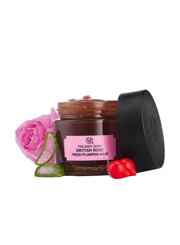 The Body Shop British Rose Fresh Plumping Mask, 75ml
