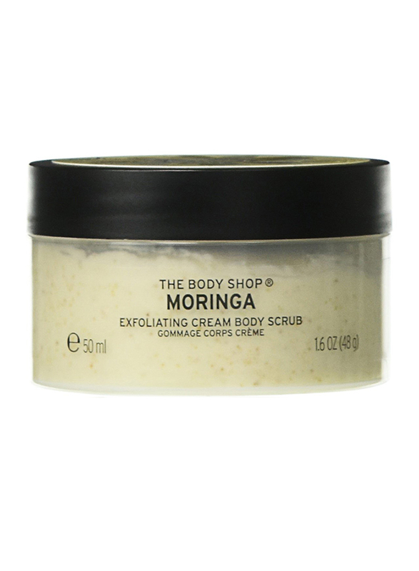 The Body Shop Moringa Exfoliating Cream Body Scrub, 50ml