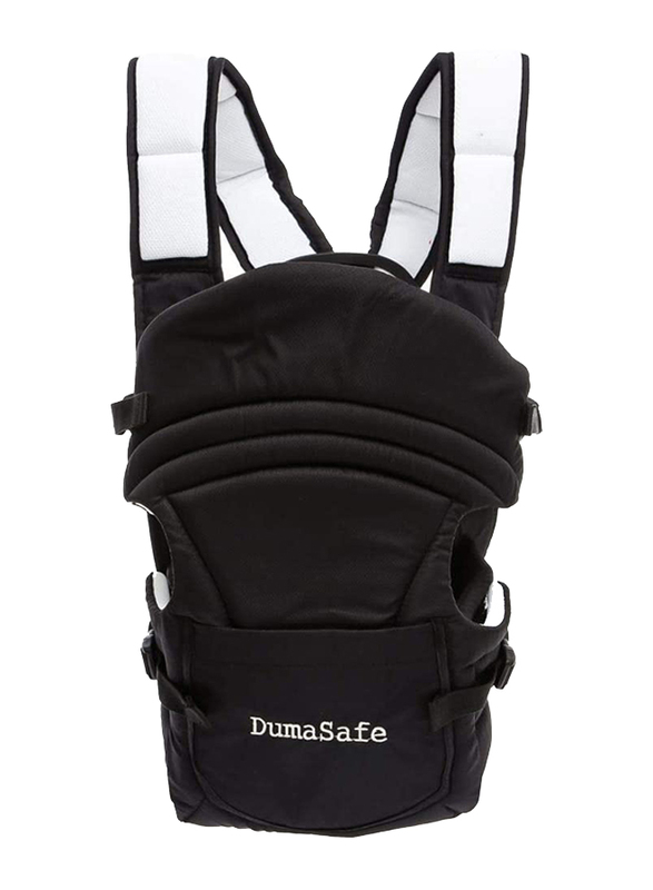 Dumasafe 2 in 1 Baby Carrier, Black/White
