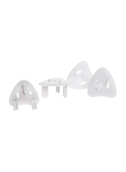 Dumasafe Socket Covers, 4 Pieces, White