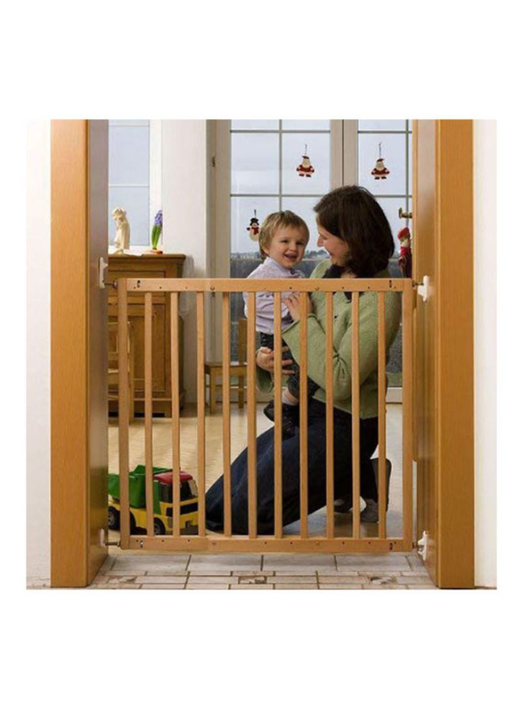 Dumasafe Maya Natural Wooden Safety Gate, Brown