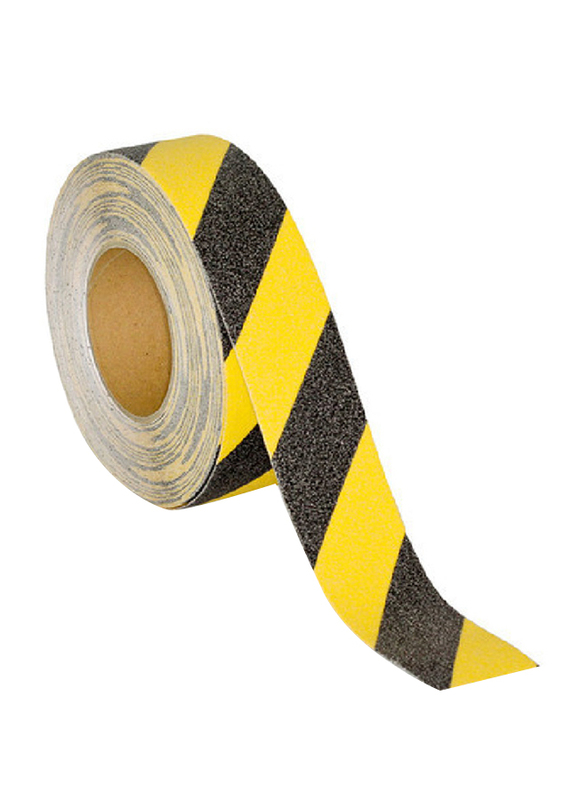 Duma Safe Anti-Slip Tape, 5 x 1800 cm, Yellow/Black